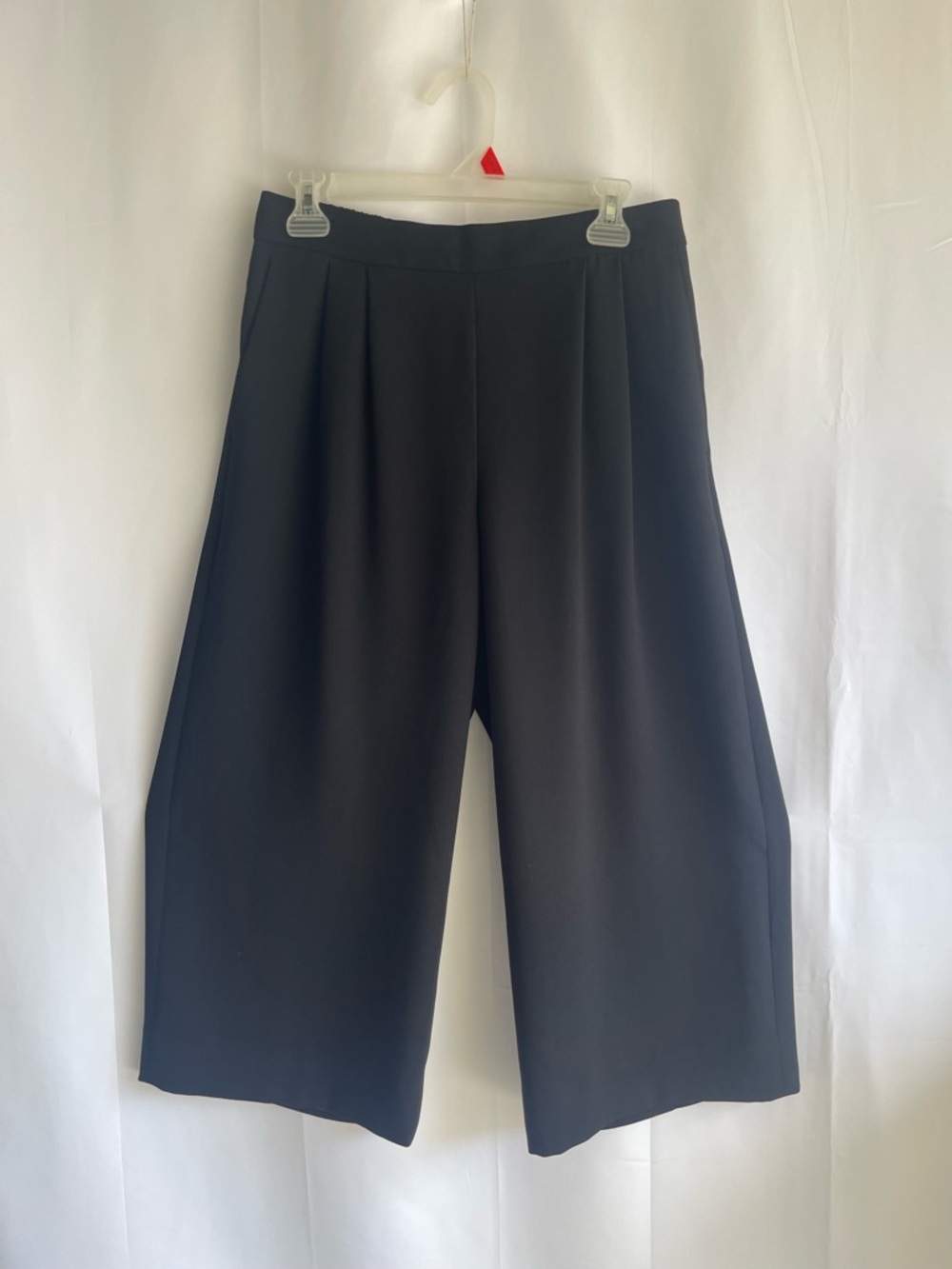 J. Crew Black Elastic Waist Pantsuit Pants